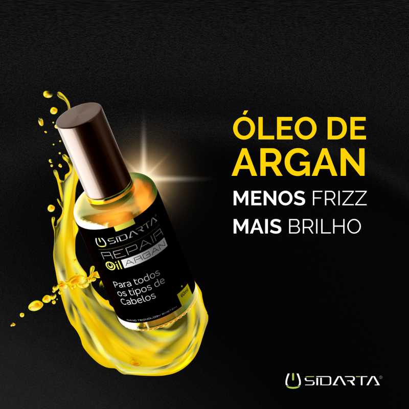 Óleo de argan 30ml original SIDARTA cosméticos