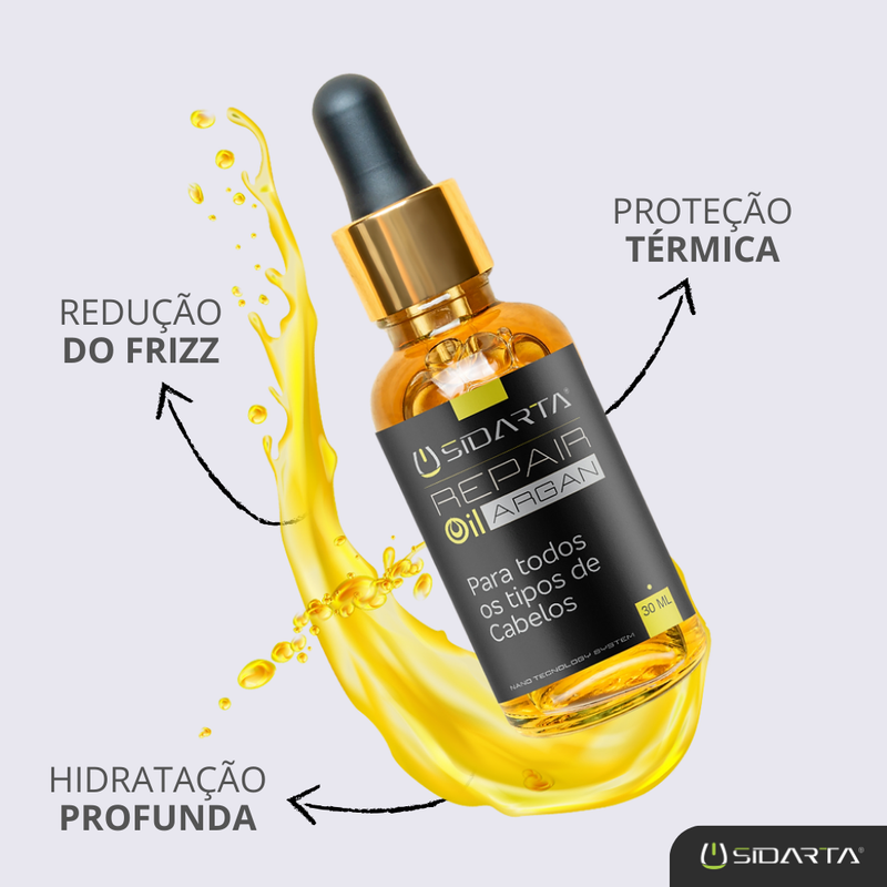 Óleo de argan 30ml original SIDARTA cosméticos