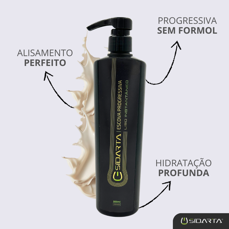 ESCOVA PROGRESSIVA  UNIVERSO SIDARTA 500ML ORIGINAL