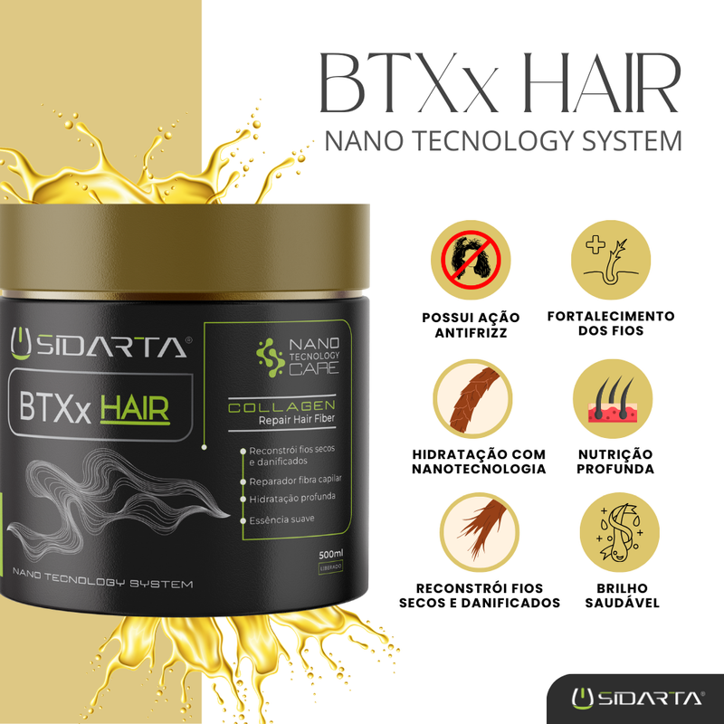 BTXx HAIR , BOTOX SIDARTA COSMÉTICOS 500ML