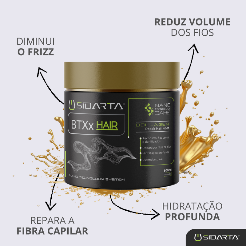 BTXx HAIR , BOTOX SIDARTA COSMÉTICOS 500ML