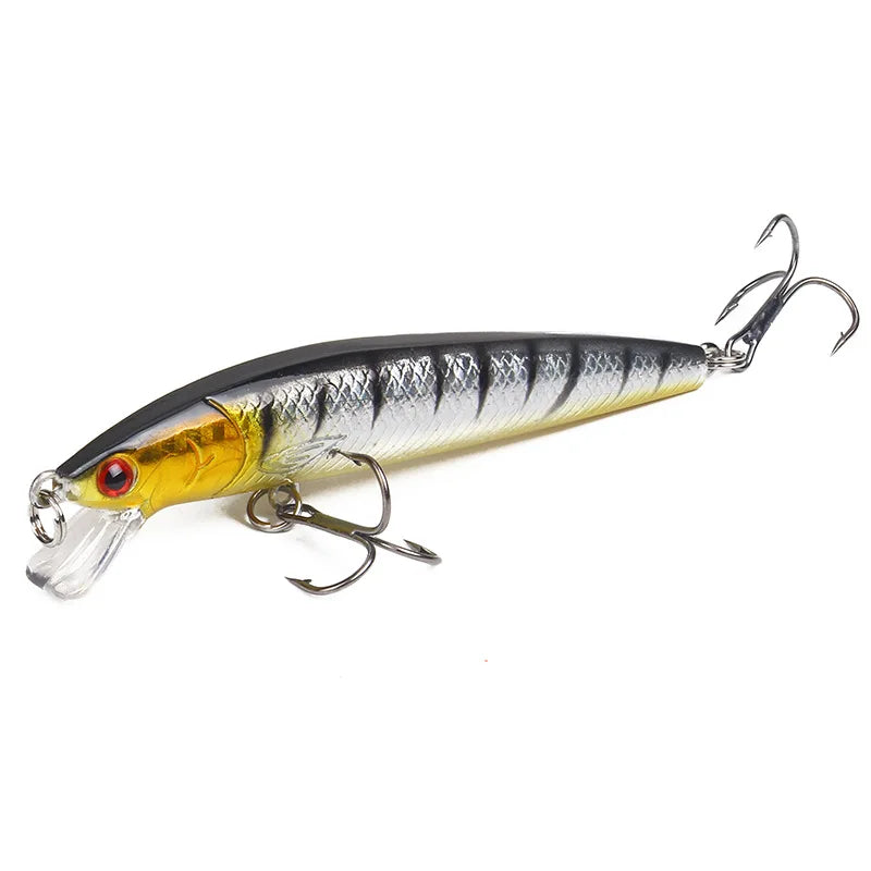 1Pcs Japanese Minnow Fishing Lures Floating Hard Bait95mm 7g Artificial Bait Wobbler Crankbait Carp Perch Pesca Fishing Tackle