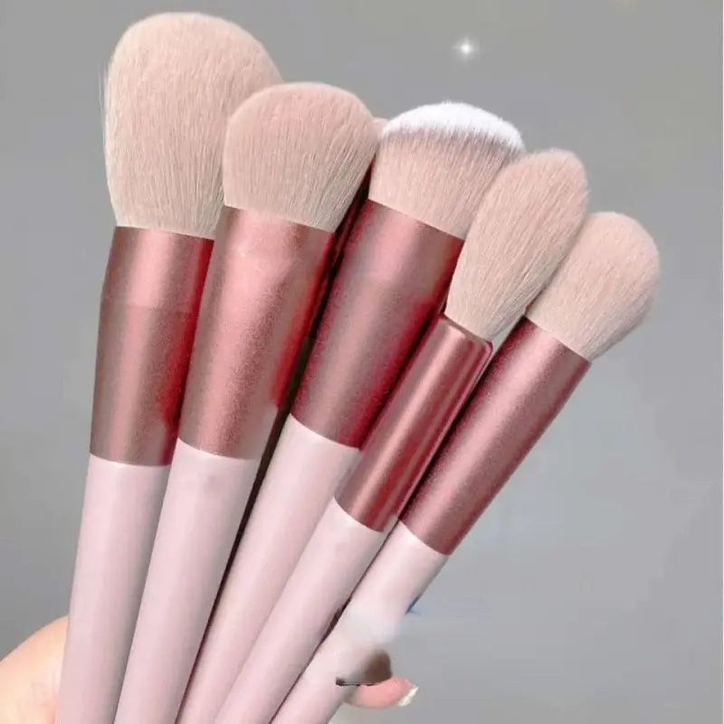 13 PCS/Lote Conjunto de pincéis de maquiagem Sombra Base Mulheres Cosméticos Pó Blush Mistura Beleza Maquiagem Ferramenta