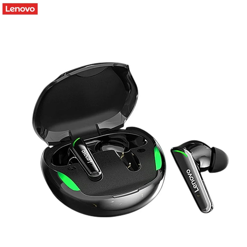 Fones de ouvido para jogos Lenovo XT92 TWS Fones de ouvido Bluetooth de baixa latência Estéreo sem fio 5.1 Fones de ouvido Bluetooth Controle de toque Fone de ouvido