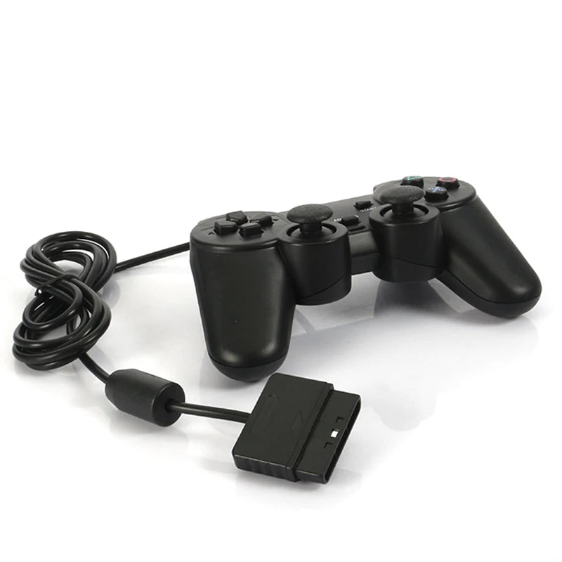 1 PC Mais novo gamepad de conexão com fio para controlador ps2 para ps2/psx joystick para psone joypad controlador com fio