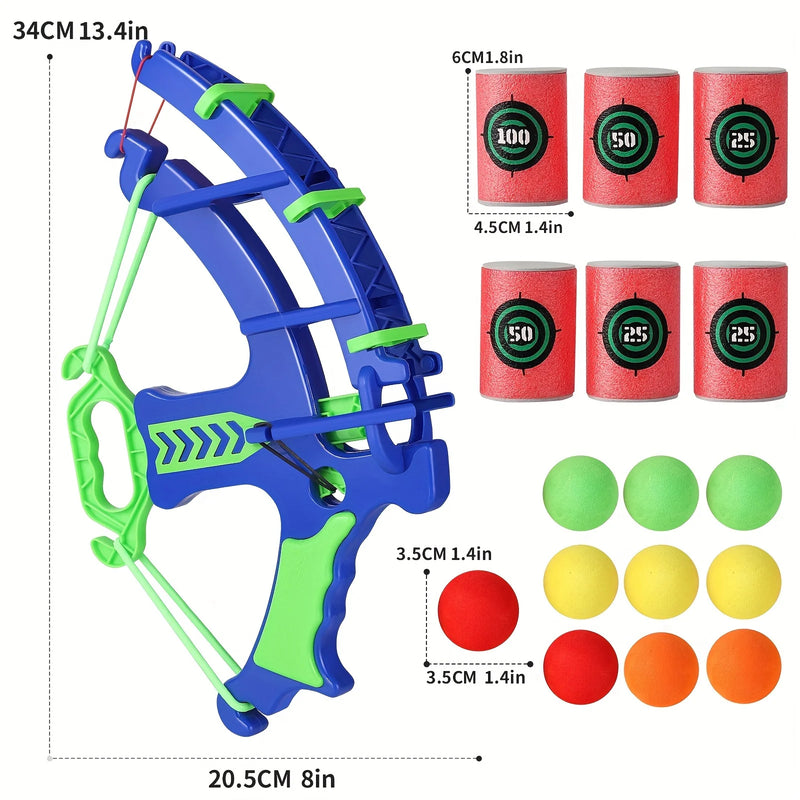 Soft Bullet Target Practice Toy for Children, Educational Shooting Practice Toys with Soft Bullets