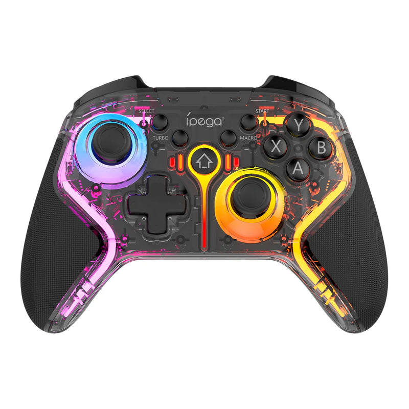 IPEGA Wireless Dazzling Color Gamepad WITH Button Programming,Dual Motor Vibration,TURBO Function PG-9666