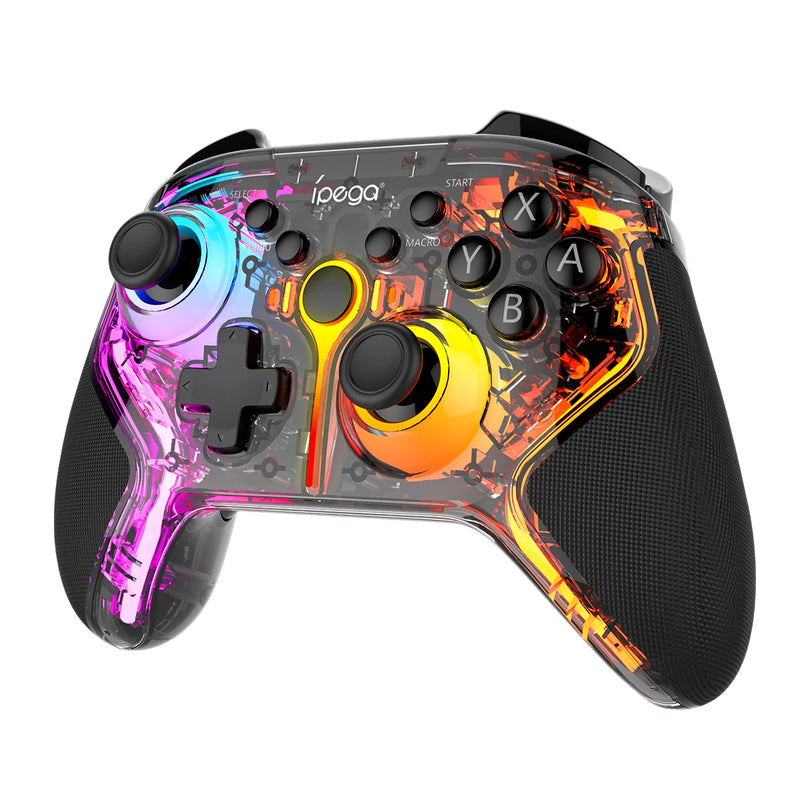 IPEGA Wireless Dazzling Color Gamepad WITH Button Programming,Dual Motor Vibration,TURBO Function PG-9666