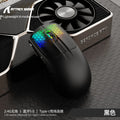 X5 Wireless Gaming Mouse with 3 Modes BT/2.4Ghz/USB-C PAW3212 Optical Sensor,Rechargeable Battery RGB Mice for PC Tablet Desktop