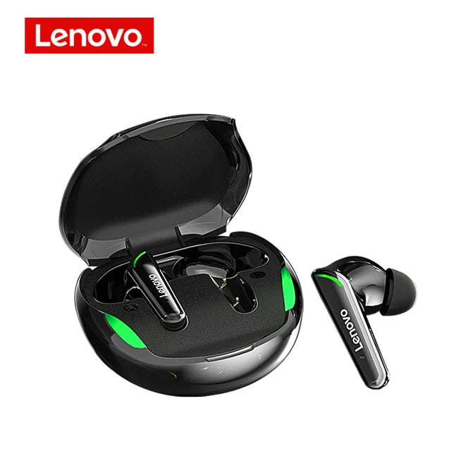 Fones de ouvido para jogos Lenovo XT92 TWS Fones de ouvido Bluetooth de baixa latência Estéreo sem fio 5.1 Fones de ouvido Bluetooth Controle de toque Fone de ouvido