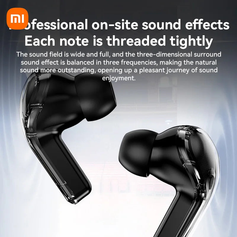 Xiaomi Wireless Earbuds Bluetooth LCD Full-Color Touch Screen Headphones Noise Reduction Waterproof Earphone for Android IOS