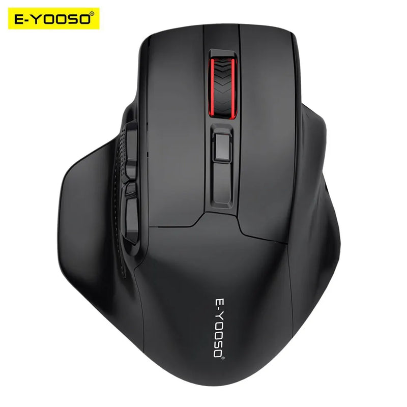 E-YOOSO X-31 USB 2.4G Wireless Gaming Mouse Grande para Mãos Grandes PAW3212 4800 DPI 5 Botões para Mouses Gamer Computador Laptop PC