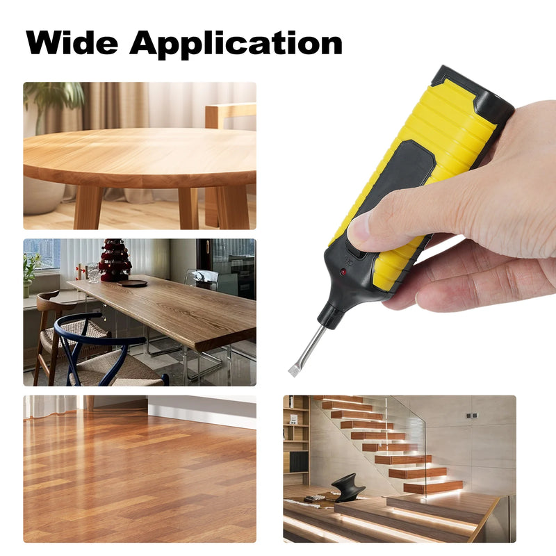 Wood Floor DIY Household Laminate Repairing Kit Floor Repairs Set  Board Repairs Kit WoodenFloor Scratches Nail Hole Filler Tool