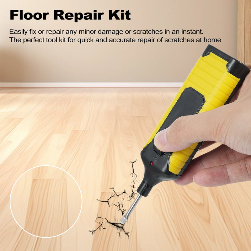 Wood Floor DIY Household Laminate Repairing Kit Floor Repairs Set  Board Repairs Kit WoodenFloor Scratches Nail Hole Filler Tool