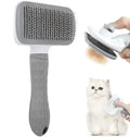 Escova removedora de pelos de cachorro, escova para gato, pente para cuidados e cuidados com pelos de cachorro, pente para cães de pelo longo, remove pelos, limpeza, escova de banho, suprimentos para cães