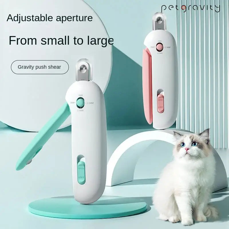 Professional Grooming Tools Adjustable Hole Pet Nail Trimmer Cat Dog Nail Clippers for Small Large