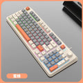 Teclado 94 Teclas 90% Layout Espanhol Russo Coreano Árabe Teclado USB Com Fio K82 RGB Luz Botão de Volume Ergonomia Jogos Escritório