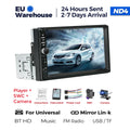 MEKEDE 1 din MP5 Player 7 polegadas HD Touch Screen Rádio de carro 1DIN Auto áudio USB BT TF Cartão para Universal Autoradio Multimedia Player