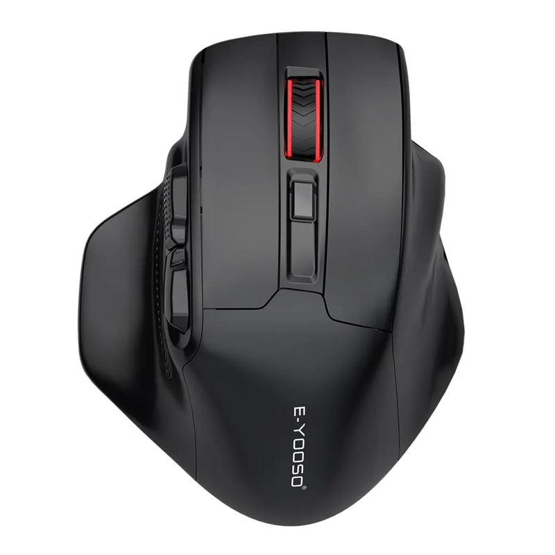 E-YOOSO X-31 USB 2.4G Wireless Gaming Mouse Grande para Mãos Grandes PAW3212 4800 DPI 5 Botões para Mouses Gamer Computador Laptop PC