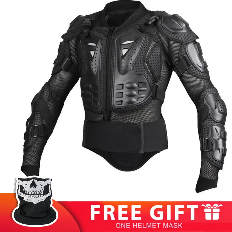 Motorcycle Full Body Armor Jacket spine chest protection gear Motocross Motos Protector Motorcycle Jacket Armour for Men Women