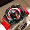 ACHENGY Youth Sport Digital Watch Men Shockproof Waterproof Dual Wristwatches LED  Alarm Clock Mens Watches Cool  vogue