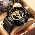 ACHENGY Youth Sport Digital Watch Men Shockproof Waterproof Dual Wristwatches LED  Alarm Clock Mens Watches Cool  vogue