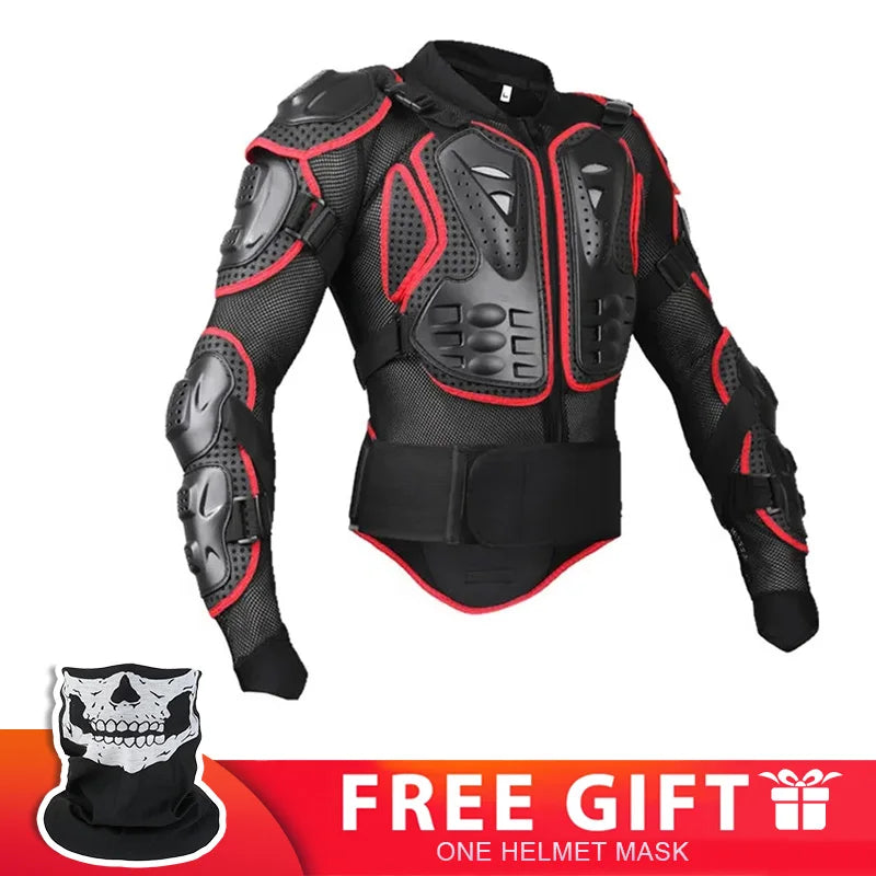 Motorcycle Full Body Armor Jacket spine chest protection gear Motocross Motos Protector Motorcycle Jacket Armour for Men Women