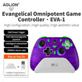 Aolion K10 Controle de jogo com dock de carregamento RGB sem fio Gamepad Hall Effect Joystick gatilho para Nintendo Switch/PC/telefone