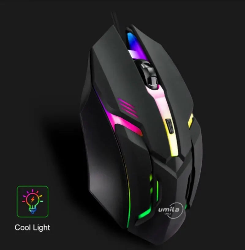 2023 Últimos fabricantes de mouse para jogos com design ergonômico de alta qualidade, computador desktop, laptop, mouse retroiluminado USB, venda imperdível