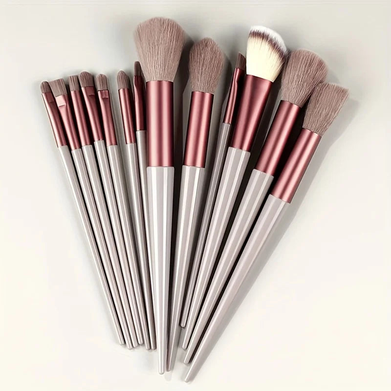 Makeup Brush Set 13Pcs Kit Cosmetic Foundation Eyeshadow Brushes Professional Powder Concealers Blush Beauty Tool makeup sponge