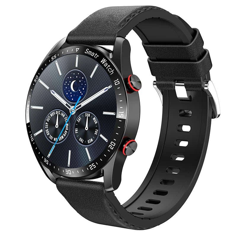 2024 Novo Bluetooth Chamada Relógio Inteligente Homens 360*360 HD Display Frequência Cardíaca Rastreador de Fitness ECG+PPG Negócios Smartwatches Para Huawei