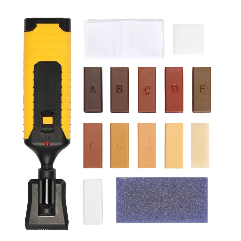 Wood Floor DIY Household Laminate Repairing Kit Floor Repairs Set  Board Repairs Kit WoodenFloor Scratches Nail Hole Filler Tool