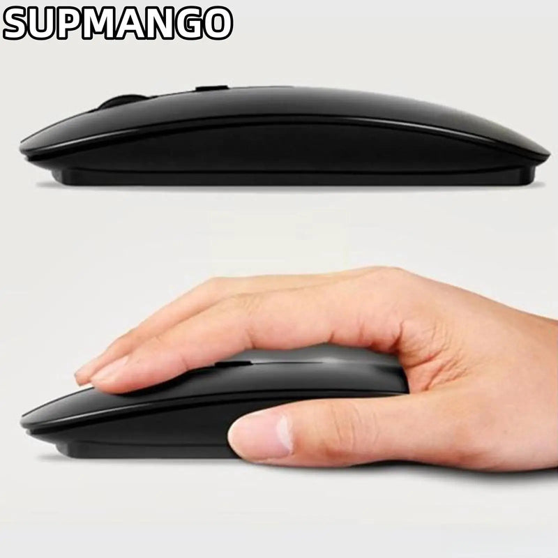 Ultra Thin USB 2.4Ghz Wireless Mouse Wireless Mouse 1600DPI 4 Buttons Cordless Mice for PC Desktop Laptop Windows Computer