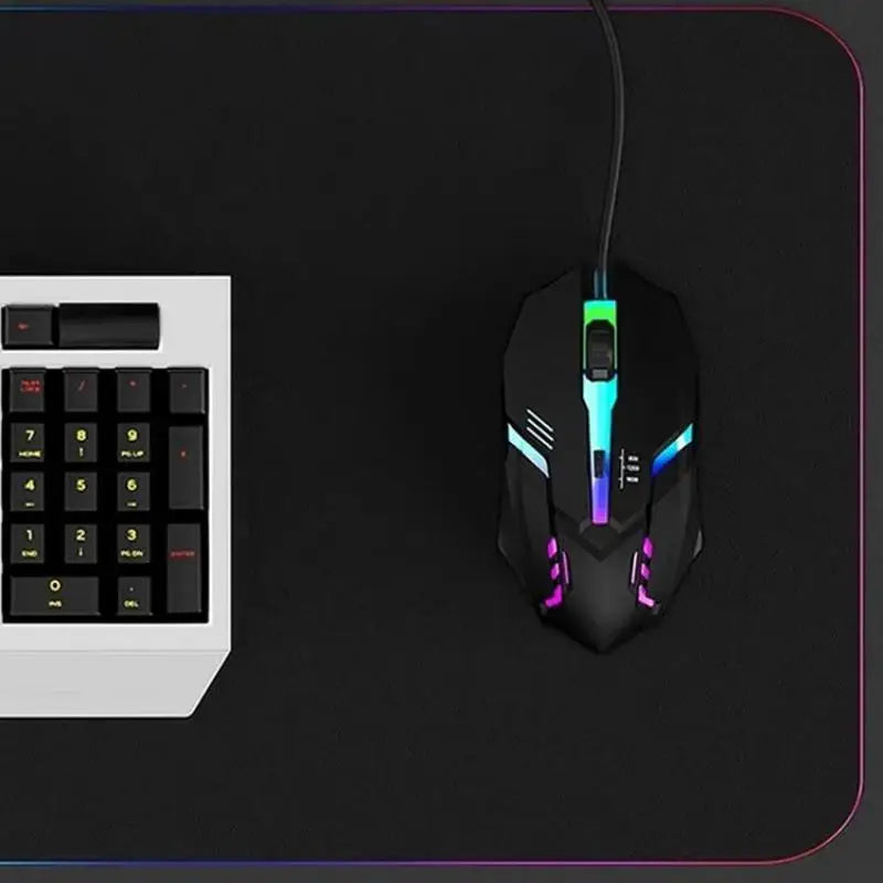 2023 Últimos fabricantes de mouse para jogos com design ergonômico de alta qualidade, computador desktop, laptop, mouse retroiluminado USB, venda imperdível