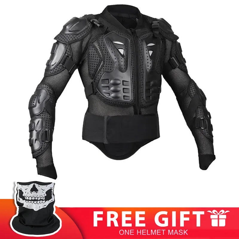 Motorcycle Full Body Armor Jacket spine chest protection gear Motocross Motos Protector Motorcycle Jacket Armour for Men Women