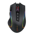 E-YOOSO X-11 RGB USB 2.4G Mouse sem fio para jogos 4000 DPI 9 botões programáveis ergonômicos para mouses gamer laptop computador PC