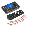 Handsfree Bluetooth 5.0 MP3 Decoder Board DC 12V DIY MP3 Player Audio USB TF FM AUX For Music Subwoofer Speakers Volume Control